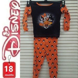 ⭐️ 5/$30 Minnie Mouse Halloween pajamas, 18 months